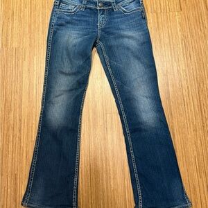 Silver Frances Blue Bootcut Denim Jeans
